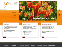 Tablet Screenshot of heess-stb.de